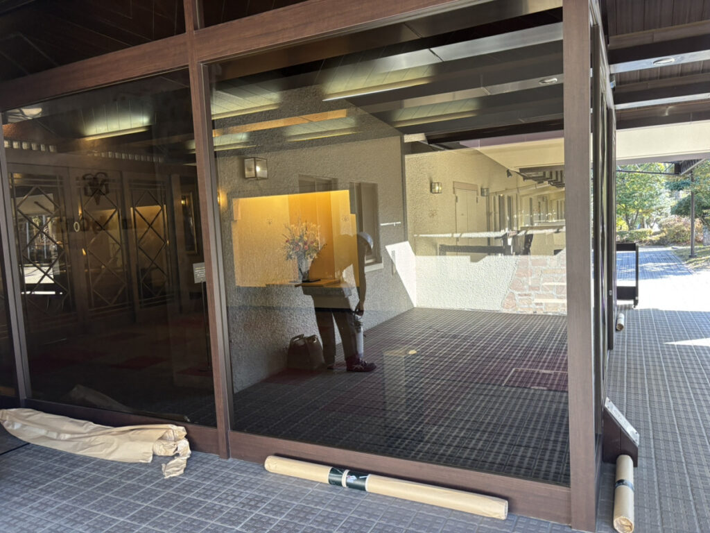 カッティングシート施工