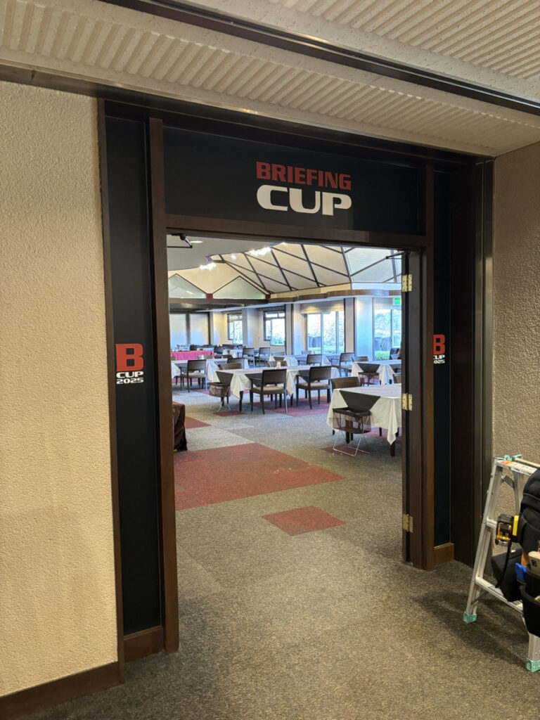 カッティングシート施工